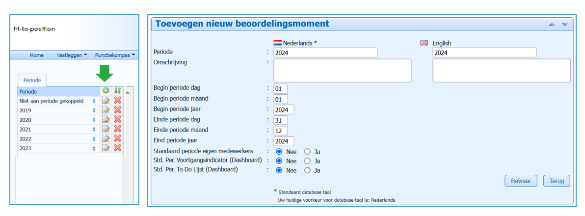 Screenshot proces periode